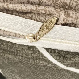 JC HOME Grey  White Printed Bedding Set image 2