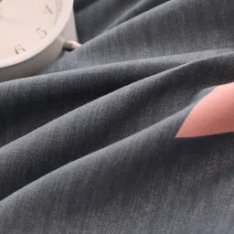 JC HOME Grey Printed Double Queen Bedding Set image 3