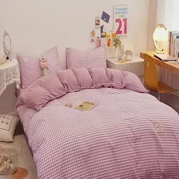 JC HOME Purple Bedding Set image 3