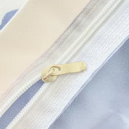 JC HOME Blue & White Printed Double King Bedding Set image 2