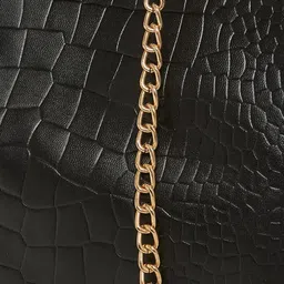 Styli Women Chain Drop Textured Bag image 5