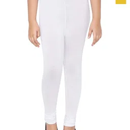 FRENCH KLEIDER Girls Pack Of 2 4-Way Stretch Churidar Length Leggings-picture-18