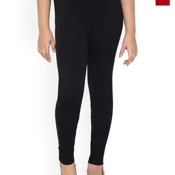 french kleider FFRENCH KLEIDER Girls Pack Of 2 Churidar Length Leggings-picture-15