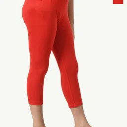 BAESD Girls Pack Of 2 Solid Mid-Rise Leggings-picture-13