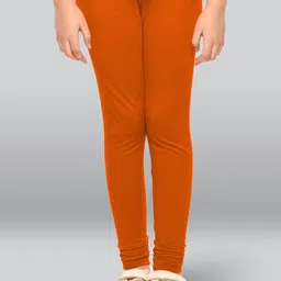 LYRA Girls Mid-Rise Cotton Churidar-Length Legging-picture-26