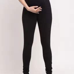 MYLO ESSENTIALS Women Black Maternity Leggings-picture-23