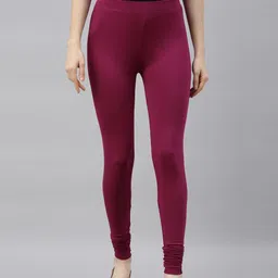 TWIN BIRDS Women High-Rise Churidar-Length Leggings-picture-25