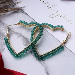 Mali Fionna Alloy Contemporary Crystals Drop Earrings-picture-36