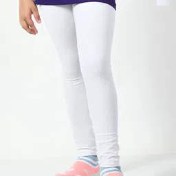BAESD Girls Pack Of 2 Solid Mid-Rise Leggings-picture-15