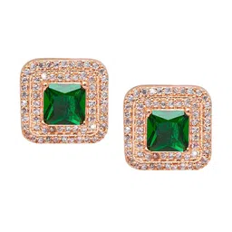 Shining Jewel - By Shivansh Women Square Studs Earrings-picture-15