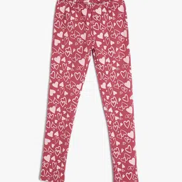 Koton Girls Printed Ankle Length Leggings-image-90