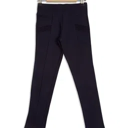 Peppermint Girls Skinny Fit Cotton Woven Jeggings-image-69