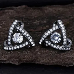 Sukkhi Gold-Plated Contemporary Studs Earrings-picture-48