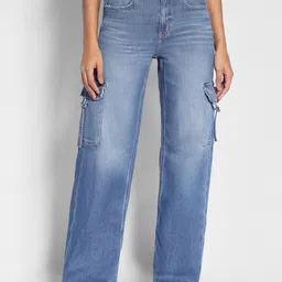 AMERICAN EAGLE OUTFITTERS Women Slim Fit Mid-Rise Light Fade Clean Look Stretchable Jeans-image-56