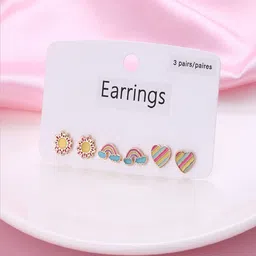 EL REGALO Contemporary Stud Earrings-image-9