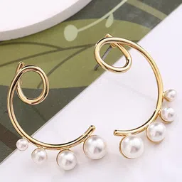 VIEN Contemporary Ear Cuff Earrings-picture-30