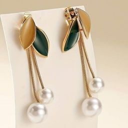 EL REGALO Artificial Beads Contemporary Drop Earrings-picture-26