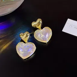 Shining Diva Fashion Gold Plated Contemporary Drop Earrings-picture-10