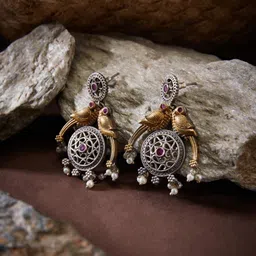 Fabindia Contemporary Drop Earrings-picture-11