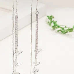 MYKI Stainless Steel Drop Earrings-image-62