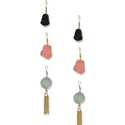 Blisscovered Multicoloured Contemporary Drop Earrings-picture-14