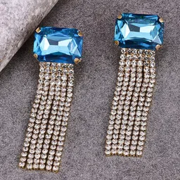 Sukkhi Gold-Plated Drop Earrings-picture-40