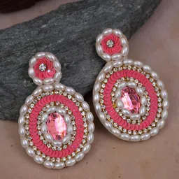 Crunchy Fashion Oval Drop Earrings-picture-35