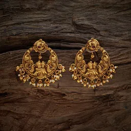 Kushal's Fashion Jewellery Gold Plated Drop Earrings image 4