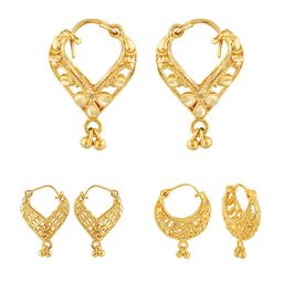 Vighnaharta Set Of 3 Gold-Plated Classic Drop Earrings-picture-47