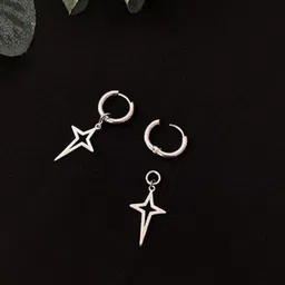 SALTY Women Contemporary Hoop Earrings image 1
