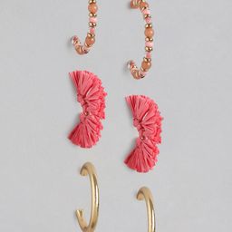 Forever New Eloise Weave Gold-Plated Classic Half Hoop Earrings-picture-21