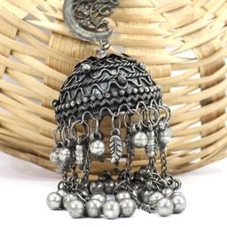 FIMBUL Heart Shaped Jhumkas Earrings-picture-49