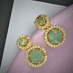 AKLINA Diamond Shaped Studs Earrings-picture-30