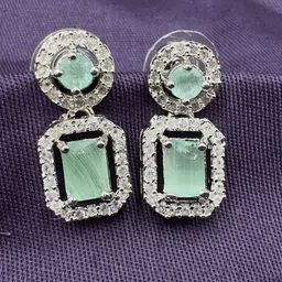 AKLINA Diamond Shaped Studs Earrings-picture-20