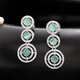 Silvermerc Designs Circular Studs Earrings image 1