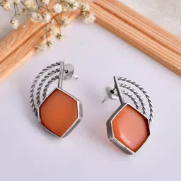 DASTOOR Contemporary Studs Earrings-picture-30