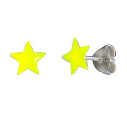 Abhooshan Girls 92.5 Sterling Silver Contemporary Studs Earrings-image-93