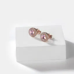 SHAYA Gold-Toned Contemporary Studs Earrings-picture-18