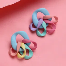 DressBerry Blue Contemporary Drop Earrings-picture-21