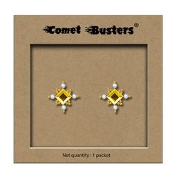 Comet Busters Non Piercing Ear Stickers Studs Earrings-picture-17