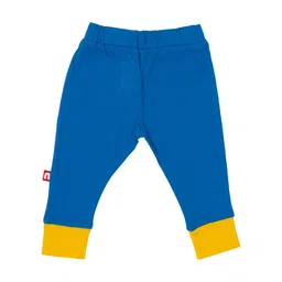 Nino Bambino Girls Blue Cotton Leggings image 2