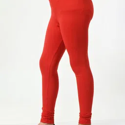 BAESD Girls Pack Of 4 Churidar Length Cotton Lycra Leggings image 2