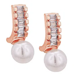 Sukkhi Gold-Plated Contemporary Studs Earrings image 2