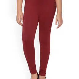 FRENCH KLEIDER Girls Pack Of 2 4-Way Stretch Churidar Length Leggings image 3