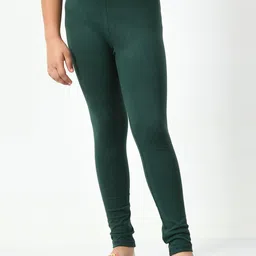 BAESD Girls Pack Of 5 Mid-Rise Churidar-Length Leggings image 2