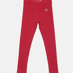 TWIN BIRDS Girls Pack Of 2 Pure Cotton Ankle Length Leggings image 5