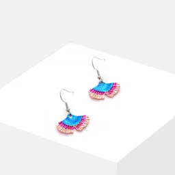 SOHI Multicoloured Contemporary Drop Earrings image 2