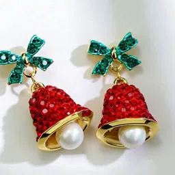 EL REGALO Christmas Contemporary Drop Earrings image 2