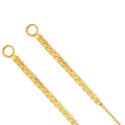 Vighnaharta Set Of 4 Gold-Plated Classic Drop Ear Chains image 5