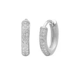 Zavya Women Contemporary Hoop Earrings image 2